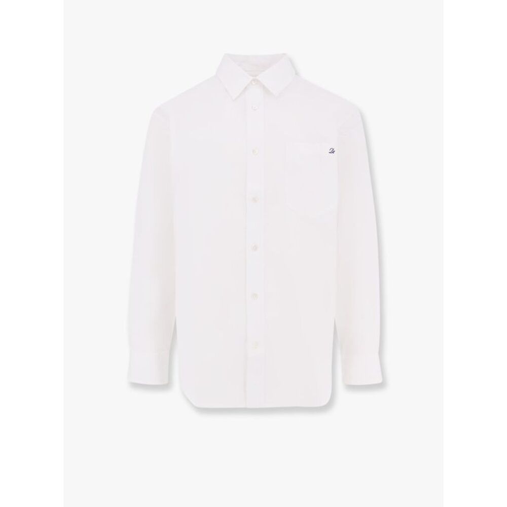 Dunst Men Cotton Shirt With One Applied Breast Pocket